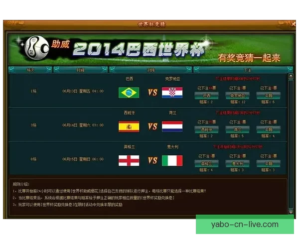 世界杯体育竞猜入口全面开启，畅享赛事投注乐趣，赢取丰厚奖励和奖金